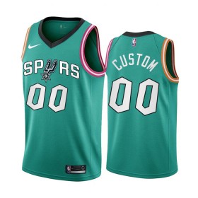 Dres San Antonio Spurs Prilagođeni Nike 2022-23 City Edition Teal Swingman